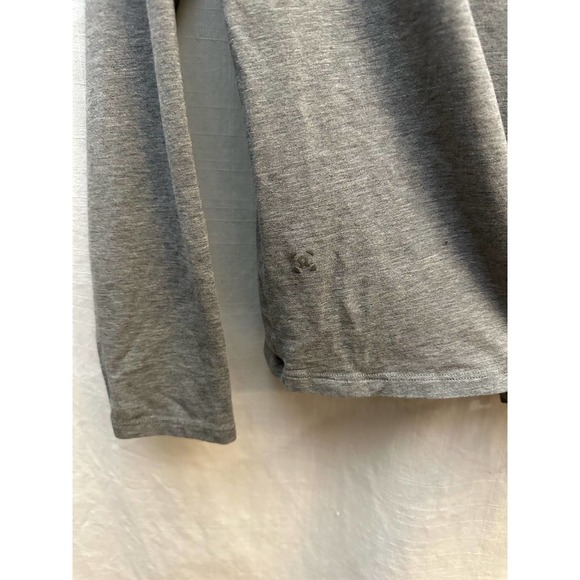 Lululemon 5 Year Basic Long Sleeve Henley Mens Shirt Dark Heather Gray Size M? - Picture 5 of 7